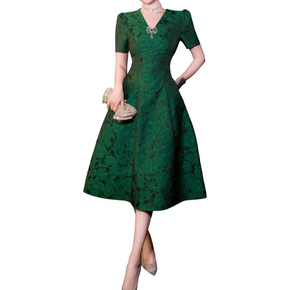 Brc By Burryco Womens  Embellished Midi Dress